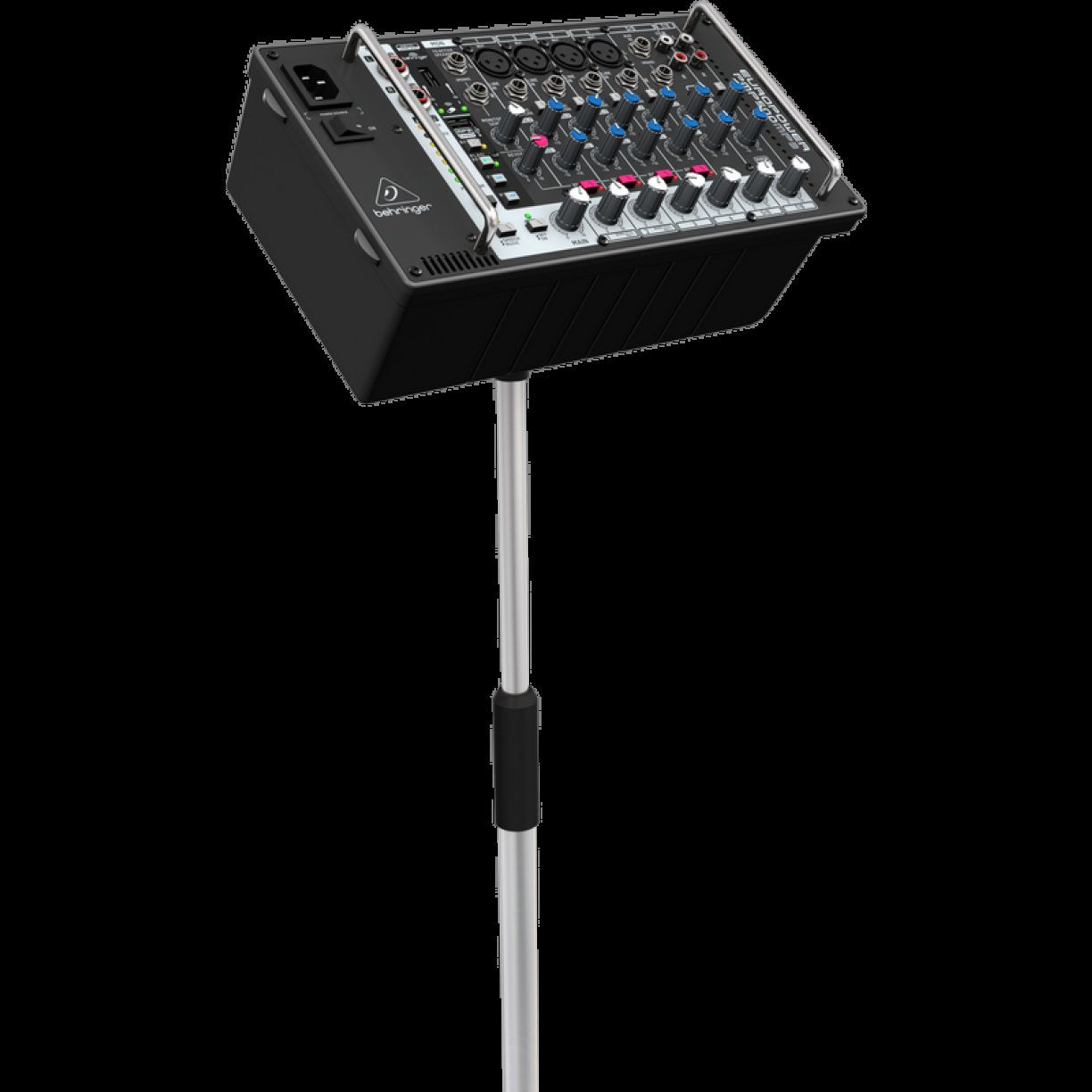 Behringer Europower PMP500MP3 Ultra-Compact 500W 8-Channel Powered Mixer