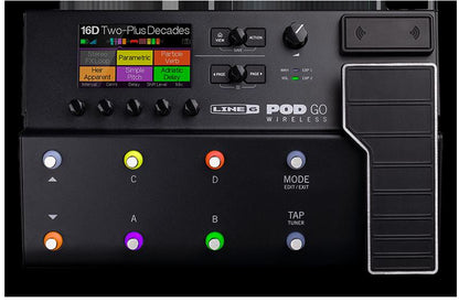 Line 6 POD Go Wireless Guitar Multi-effects Floor Processor