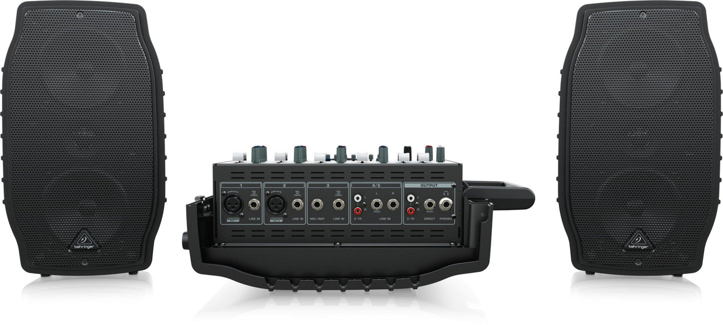 Behringer Europort PPA200 Ultra Compact 200W 5 Channel Powered Mixer