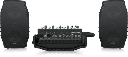 Behringer Europort PPA200 Ultra Compact 200W 5 Channel Powered Mixer
