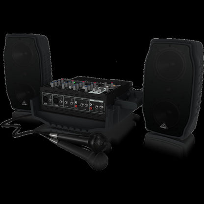 Behringer Europort PPA200 Ultra Compact 200W 5 Channel Powered Mixer