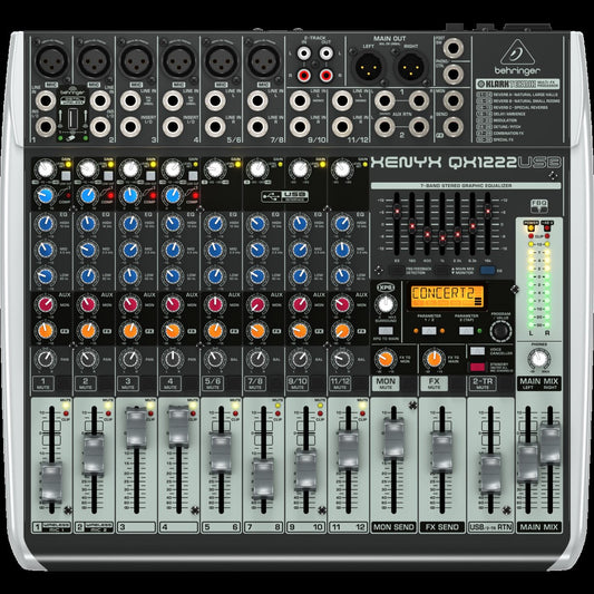 Behringer XENYX QX1222USB mixer