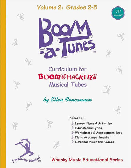 Boomwhackers Boom A Tunes Volume 2 Book