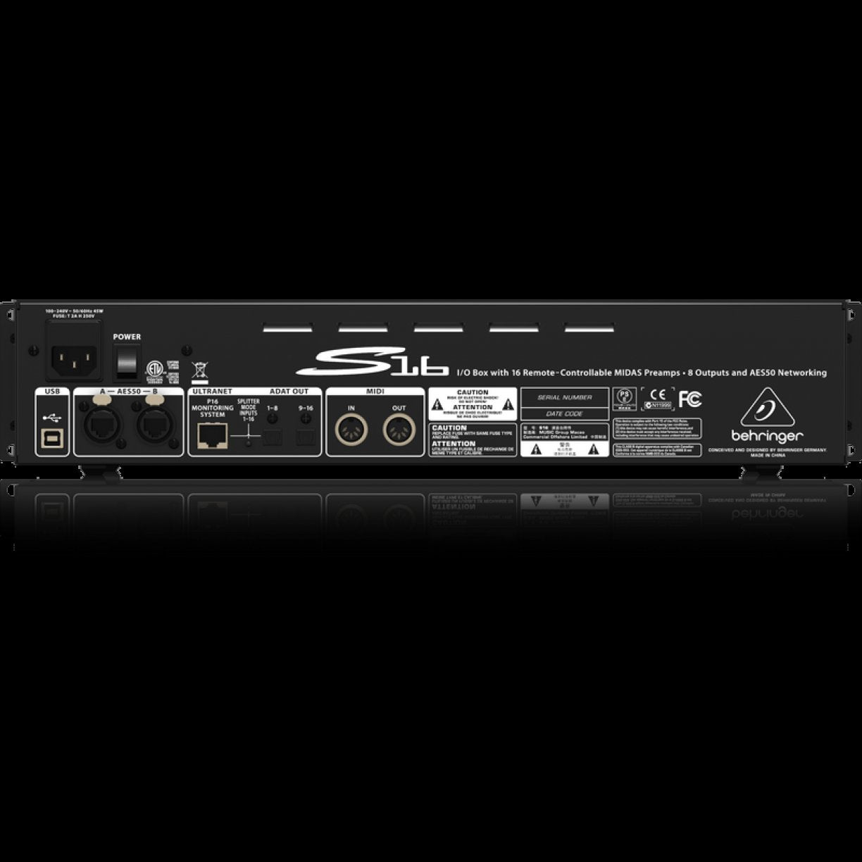 Behringer S16 Digital Snake I/O Box