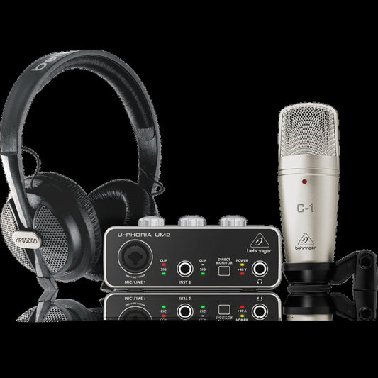 Behringer U PHORIA STUDIO Recording Package