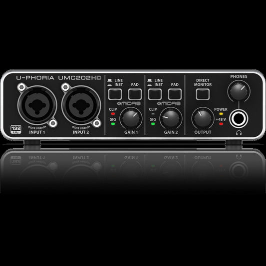 Behringer U Phoria UMC202HD Interface