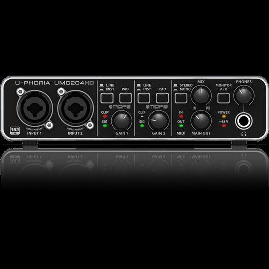 Behringer U Phoria UMC204HD Interface