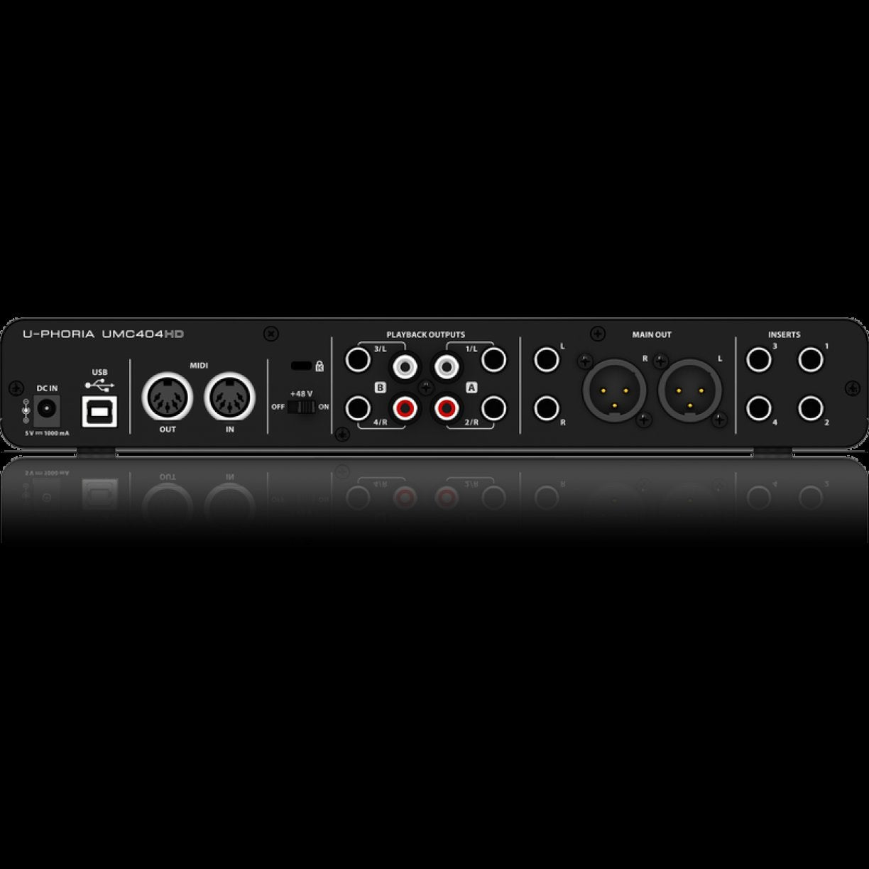 Behringer U Phoria UMC404HD Audio Interface – Billy Hyde Music