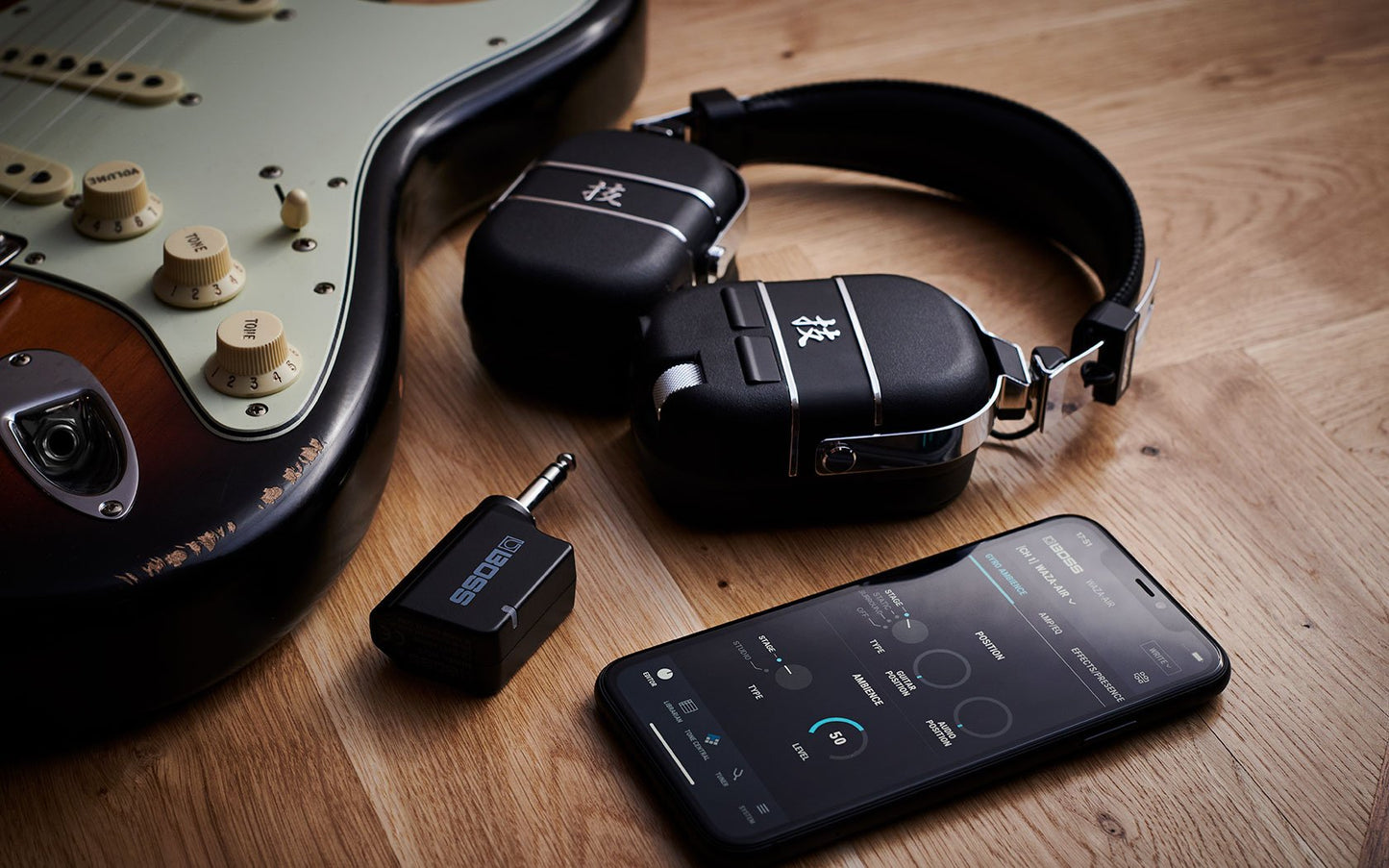 BOSS WAZA-AIR Wireless Personal Amplification Headphone System