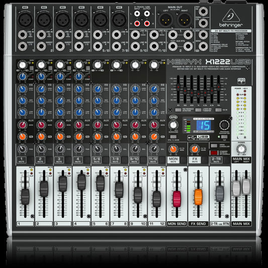 Behringer Xenyx X1222USB Mixer