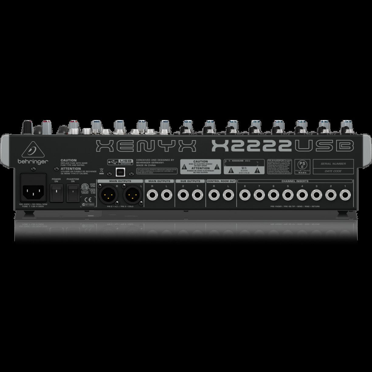 Behringer Xenyx X2222USB Mixer