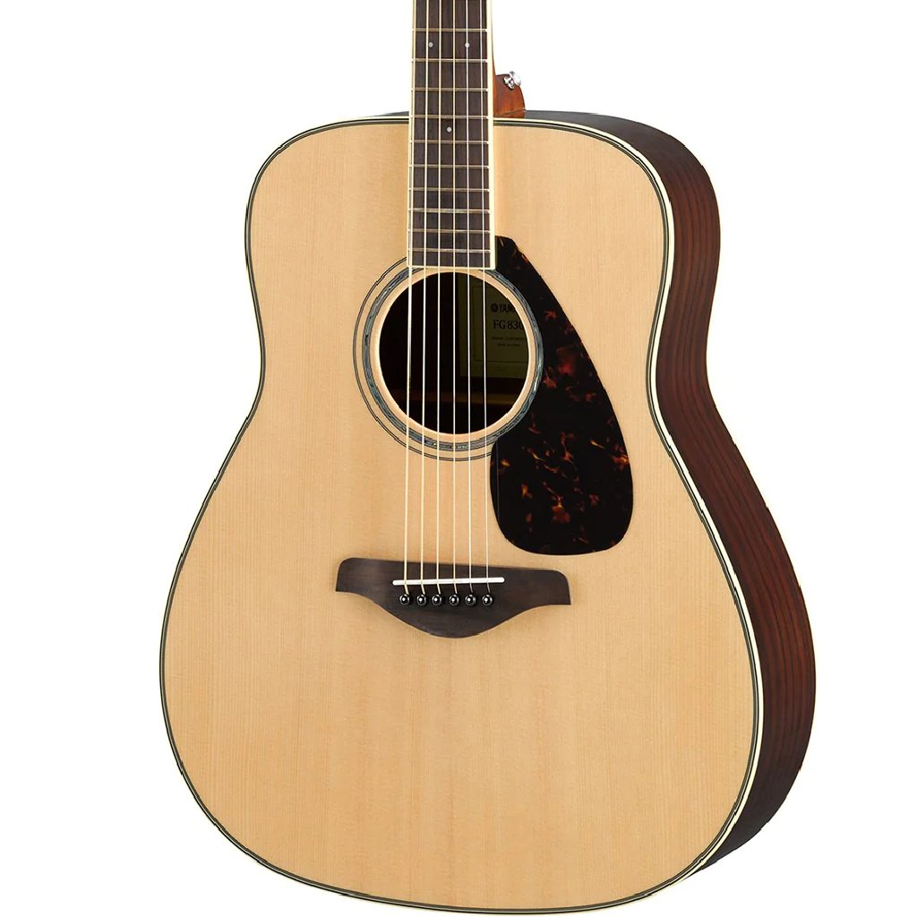 Yamaha FG830 Acoustic Guitar in Natural