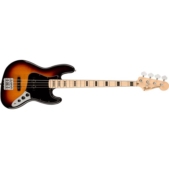 Fender Geddy Lee Jazz Bass, Maple Fingerboard in 3-Color Sunburst