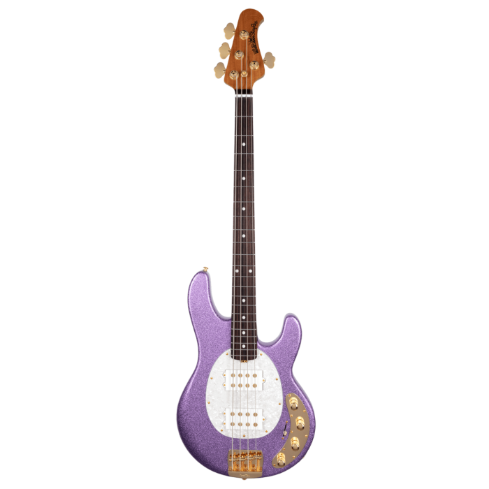 Music　Amethyst　4-String　Man　Ernie　Ball　in　HH　StingRay　Special　Sparkle