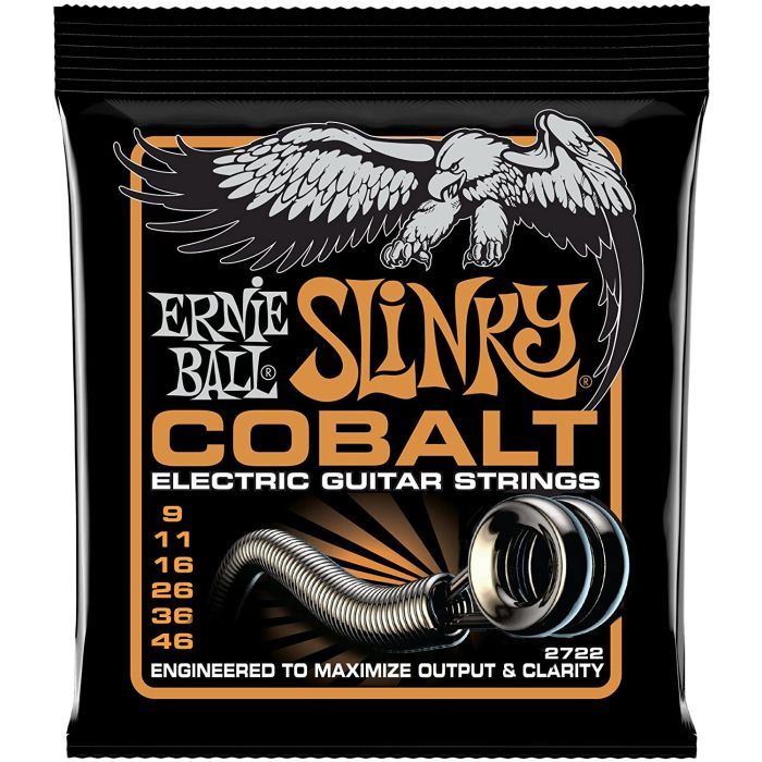 Ernie Ball Guitar Strings Electric Ernie Ball 2722 Cobalt Electric 9-46 Hybrid Slinky TWIN 