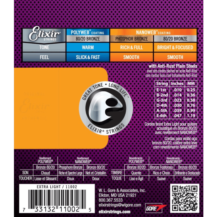 Elixir gauge 10 outlet