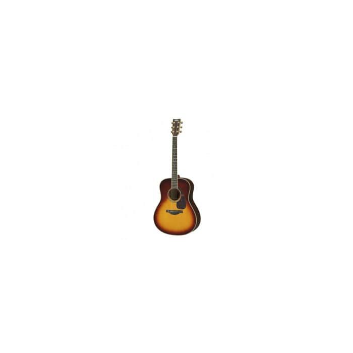 Yamaha LL16ARE Jumbo Acoustic Electric Guitar w Hard Bag Brown