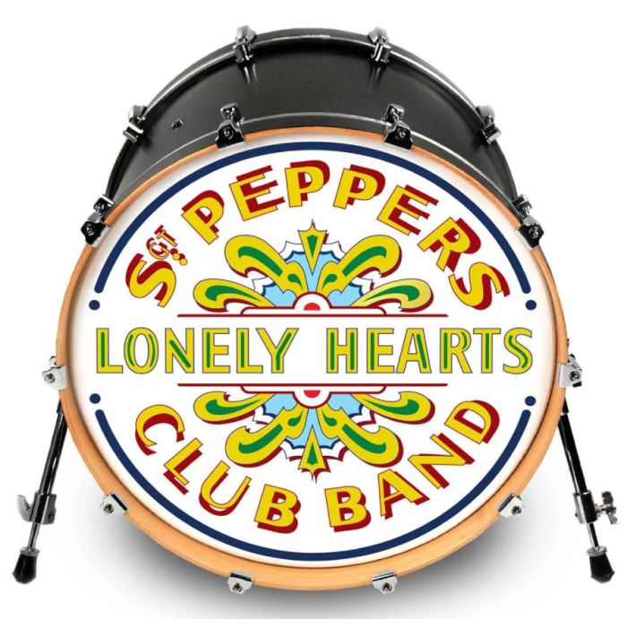 Sgt pepper drum head cheap
