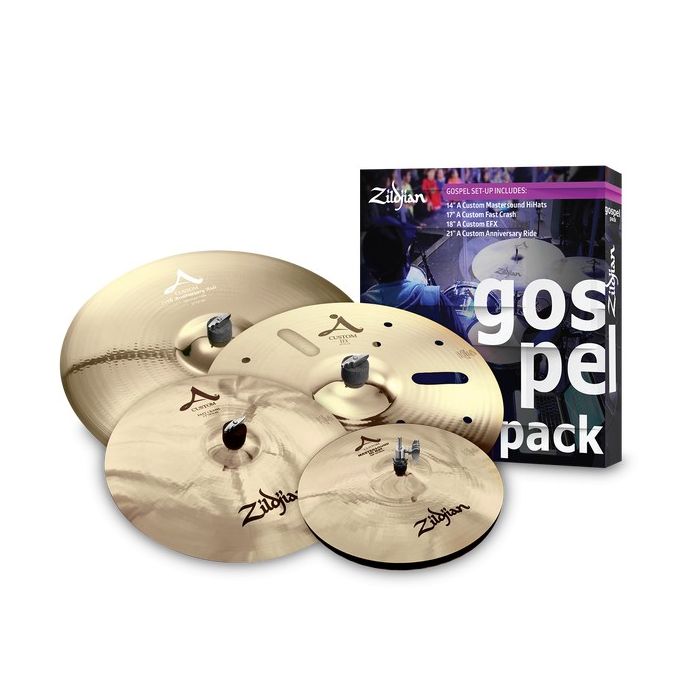 Cymbal　Zildjian　Pack　A　Custom　Gospel　(ZAC0801G)
