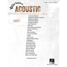 Value Songbooks Acoustic PVG