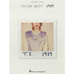 Taylor Swift 1989 Big Note Piano
