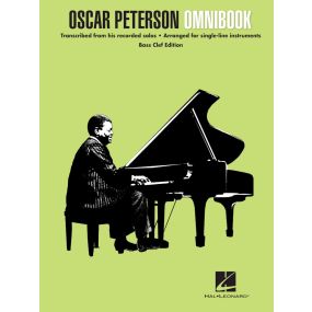 Oscar Peterson Omnibook Bass Clef Instruments