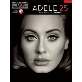 Adele 25 Piano Play Along Volume 32 BK/OLA