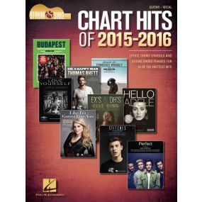 Chart Hits of 2015-2016 Strum & Sing Guitar Tab