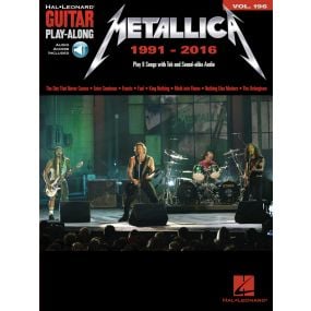 Metallica 1991-2016 Guitar Playalong Volume 196 BK/OLA