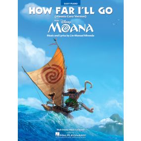 How Far I'll Go From Moana Easy Piano