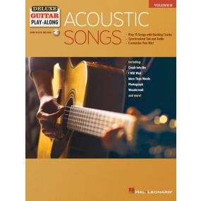 Acoustic Songs Deluxe Guitar Playalong Volume 3 BK/OLA