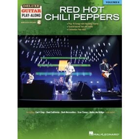 Red Hot Chili Peppers Deluxe Guitar Playalong Volume 6 BK/OLA