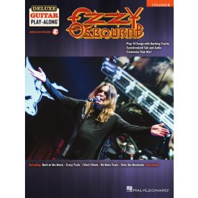 Ozzy Osbourne Deluxe Guitar Playalong Volume 8 BK/OLA