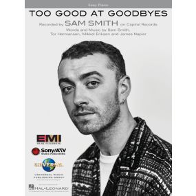 Too Good At Goodbyes Easy Piano S/S