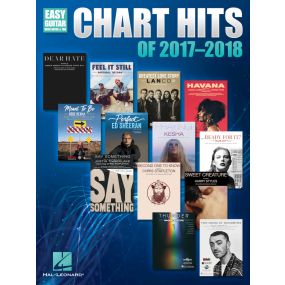 Chart Hits Of 2017-2018 Easy Guitar Notes And Tab
