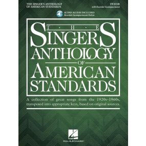 The Singer's Anthology of American Standards Tenor Edition BK/OLA