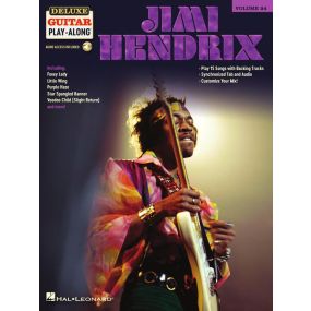 Jimi Hendrix Deluxe Guitar Play Along Volume 24 Bk/Ola