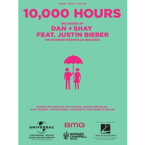 Dan Shay and Justin Bieber 10000 Hours PVG Single Sheet 