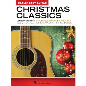 Christmas Classics Really Easy Guitar Series 22 Songs with Chords Lyrics & Basic Tab