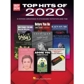 Top Hits of 2020 for Easy Guitar Notes & Tab