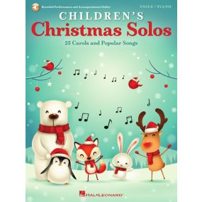Children's Christmas Solos 25 Carols and Popular Songs BK/OLA