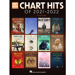 Chart Hits of 2021 to 2022 Easy Guitar Notes & Tab