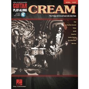 Cream Guitar Playalong Volume 107 BK/OLA
