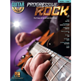 Progressive Rock Guitar Play Along Volume 120 Book & OLA