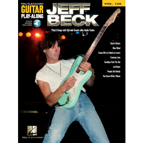 Jeff Beck Guitar Play Along Volume 125 Book & OLA
