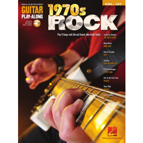 1970s Rock Guitar Play Along Volume 127 Book & OLA