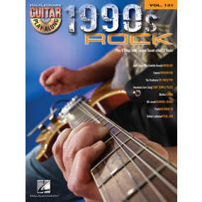 1990s Rock Guitar Play Along Volume 131 Book & CD