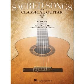 Sacred Songs For Classical Guitar In Standard Notation And Tab
