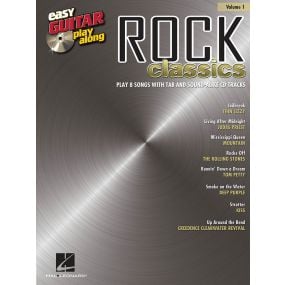 Rock Classics Easy Guitar Playalong Volume 1 BK/CD