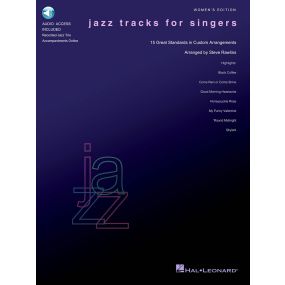 Jazz Tracks For Singers Women's Edition BK/CD